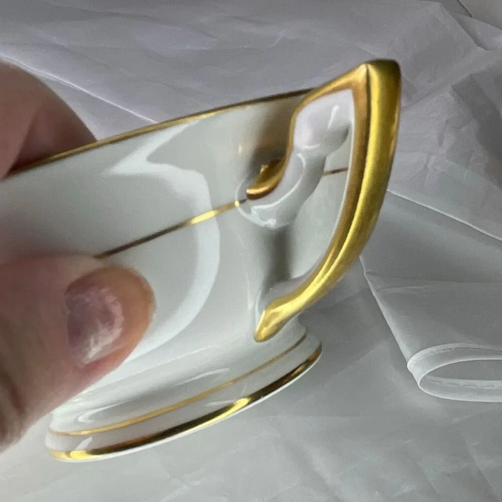 Thomas Briarcliff pattern Lugged cereal  bowl ( Bavaria Germany) 1920’s/30’s